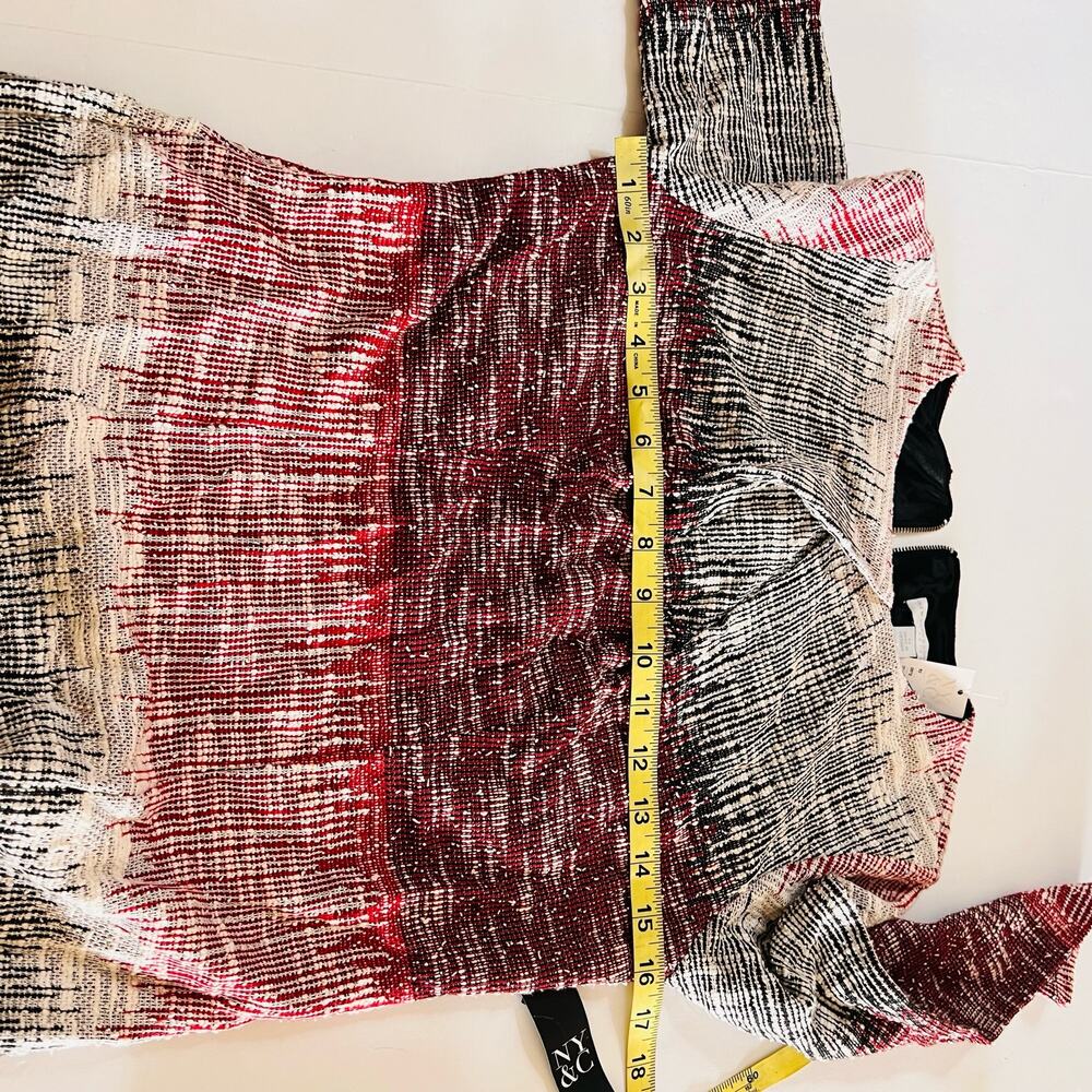 New York & Company Tweed Three Quarter Sleeve Dress Size XS NWT - Picture 5 of 6